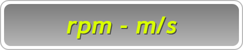 rpm - m/s